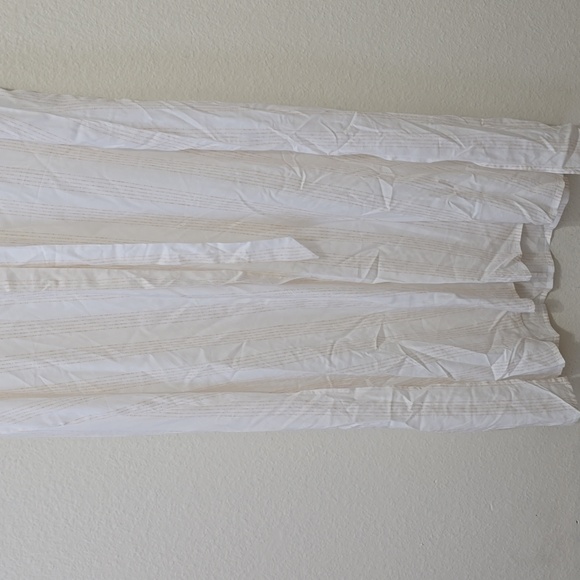 Summersalt White, Striped Maxi Dress Coverup S - Picture 3 of 9